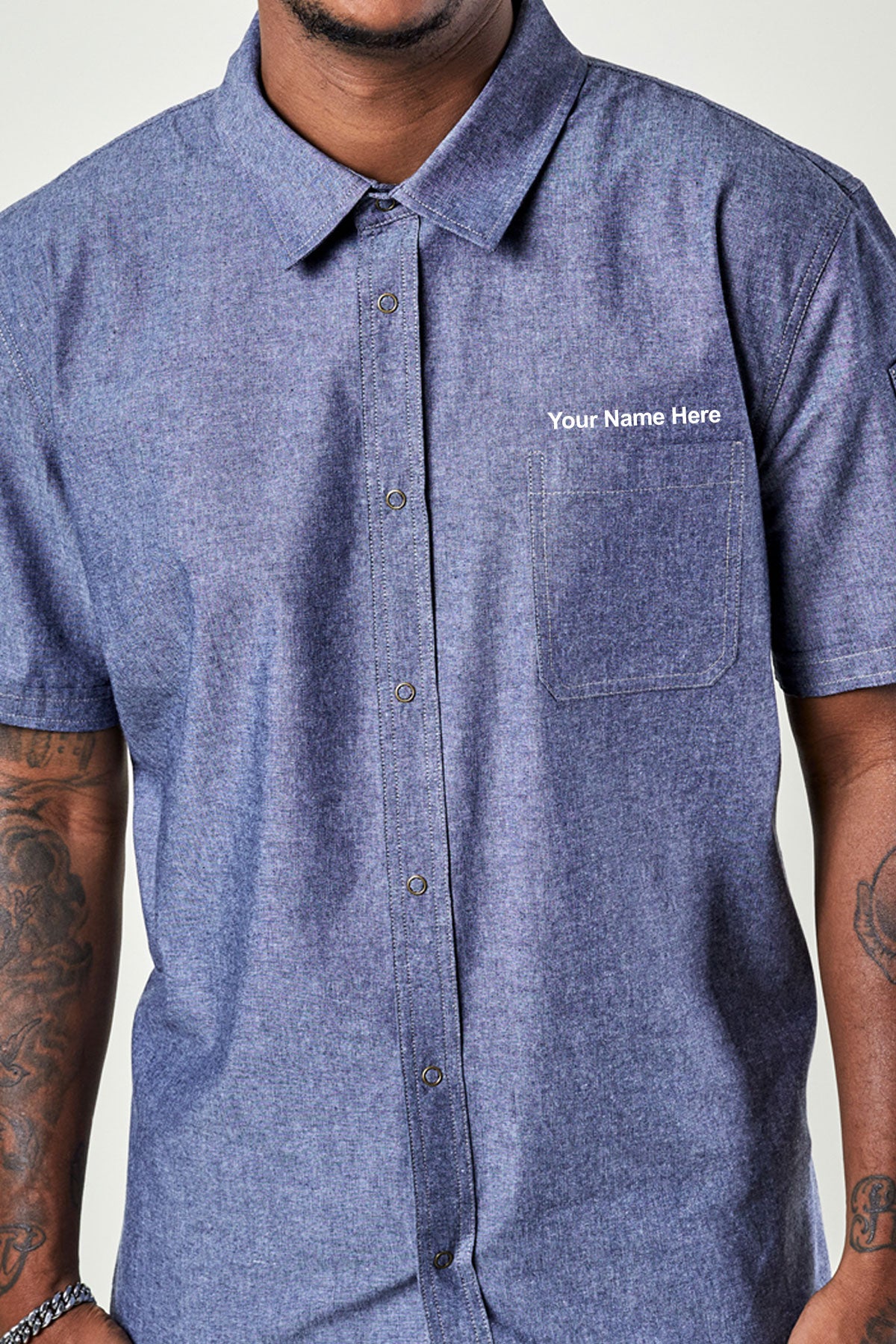 Logan Work Shirt-Chambray-Unisex