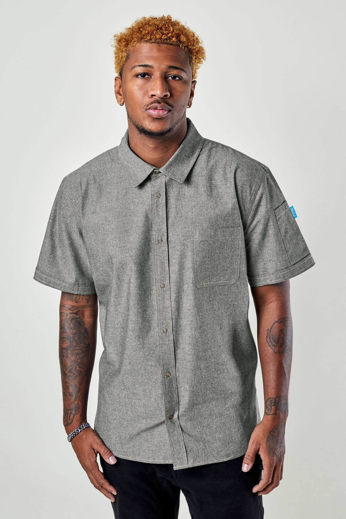 Logan Work Shirt-Chambray-Unisex