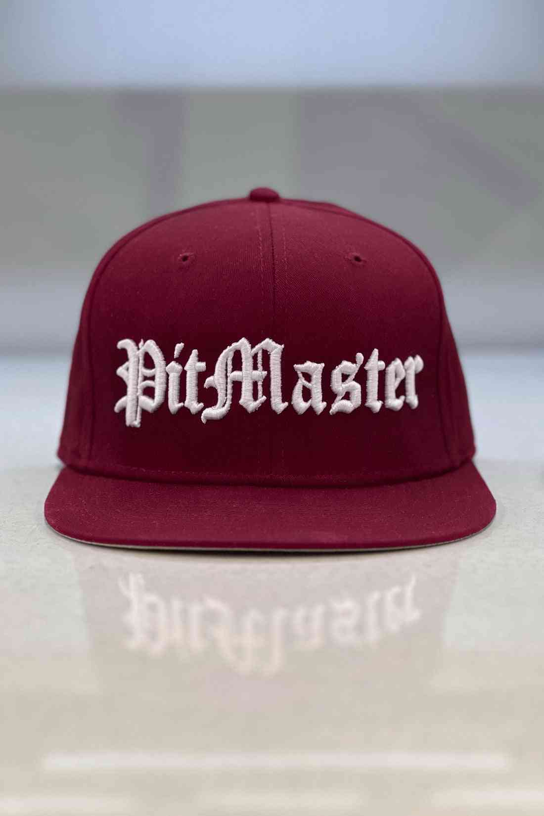 Image of the Pitmaster Cap in burgundy. | BlueCut Aprons