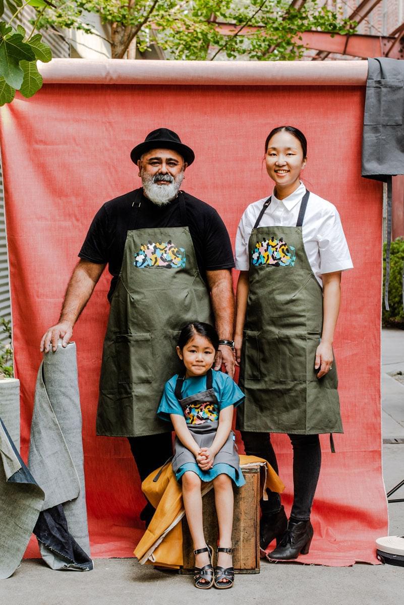 BlueCut + Alex Bowman Apron | Adult & Kids