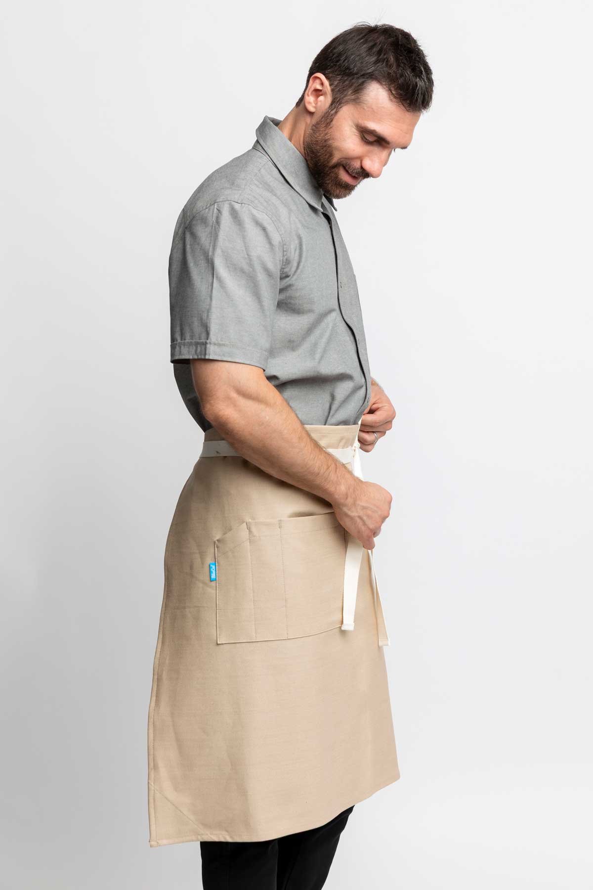 Mercer Bistro Apron- Denim