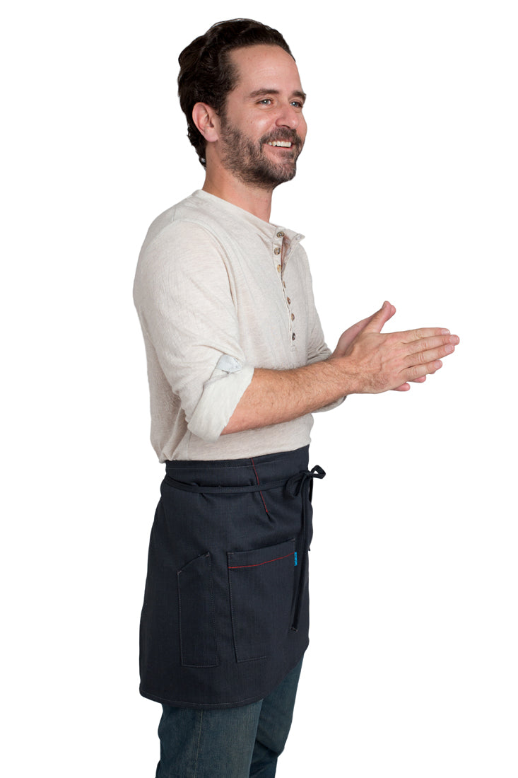 Graham Waist Apron Charcoal