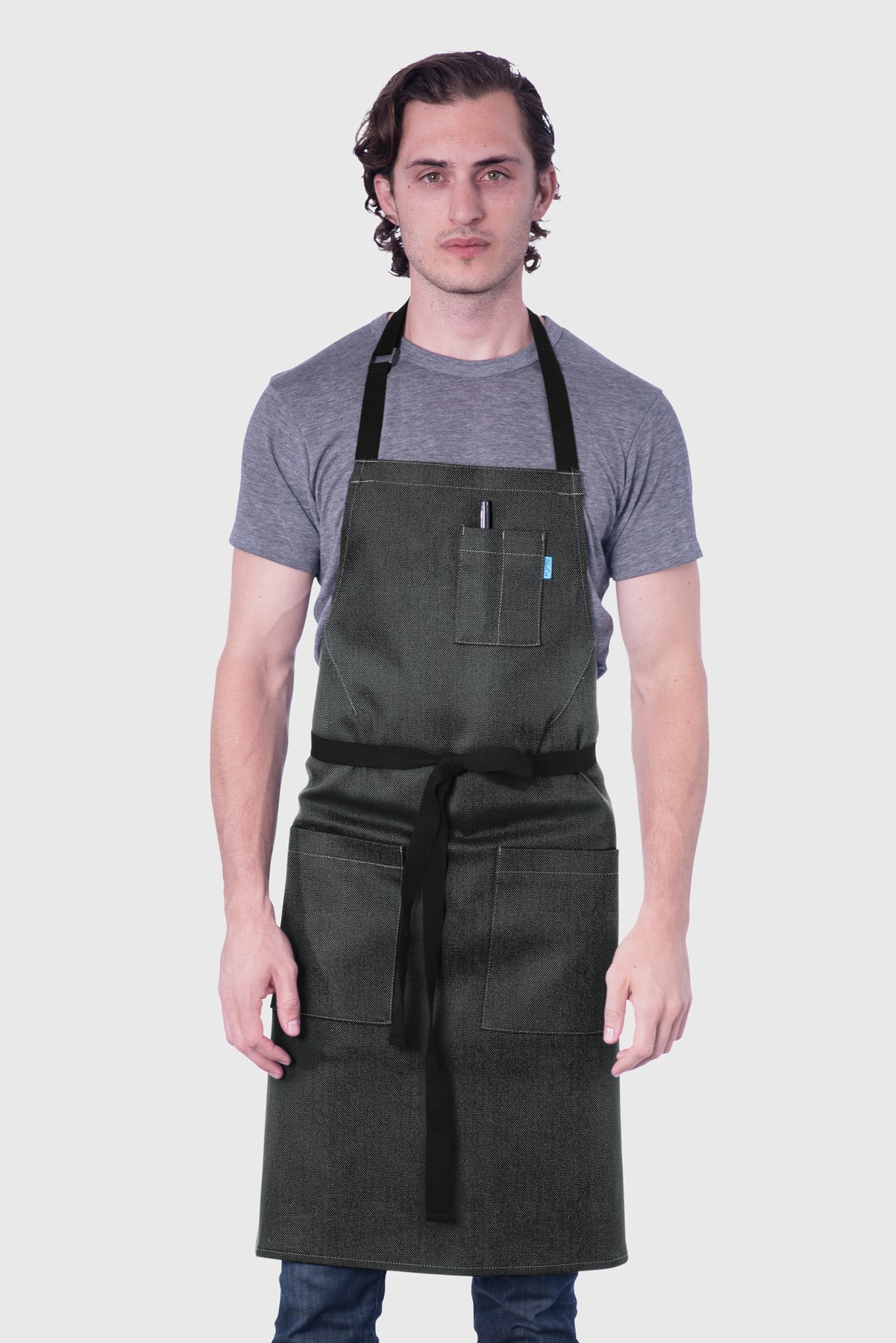 Lucca Apron - Denim