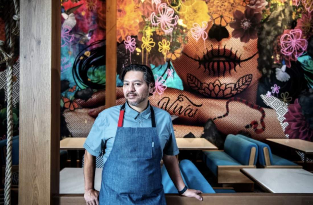 Chef Ray Garcia at VIVA Restaurant in Las Vegas. 
