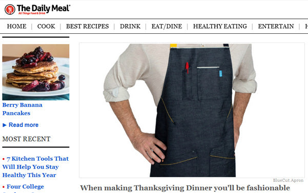 The Daily Meal - Get Ready to Cook Thanksgiving Dinner with BlueCut Aprons