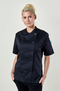 Avery Women's Chef Coat-Fine Twill