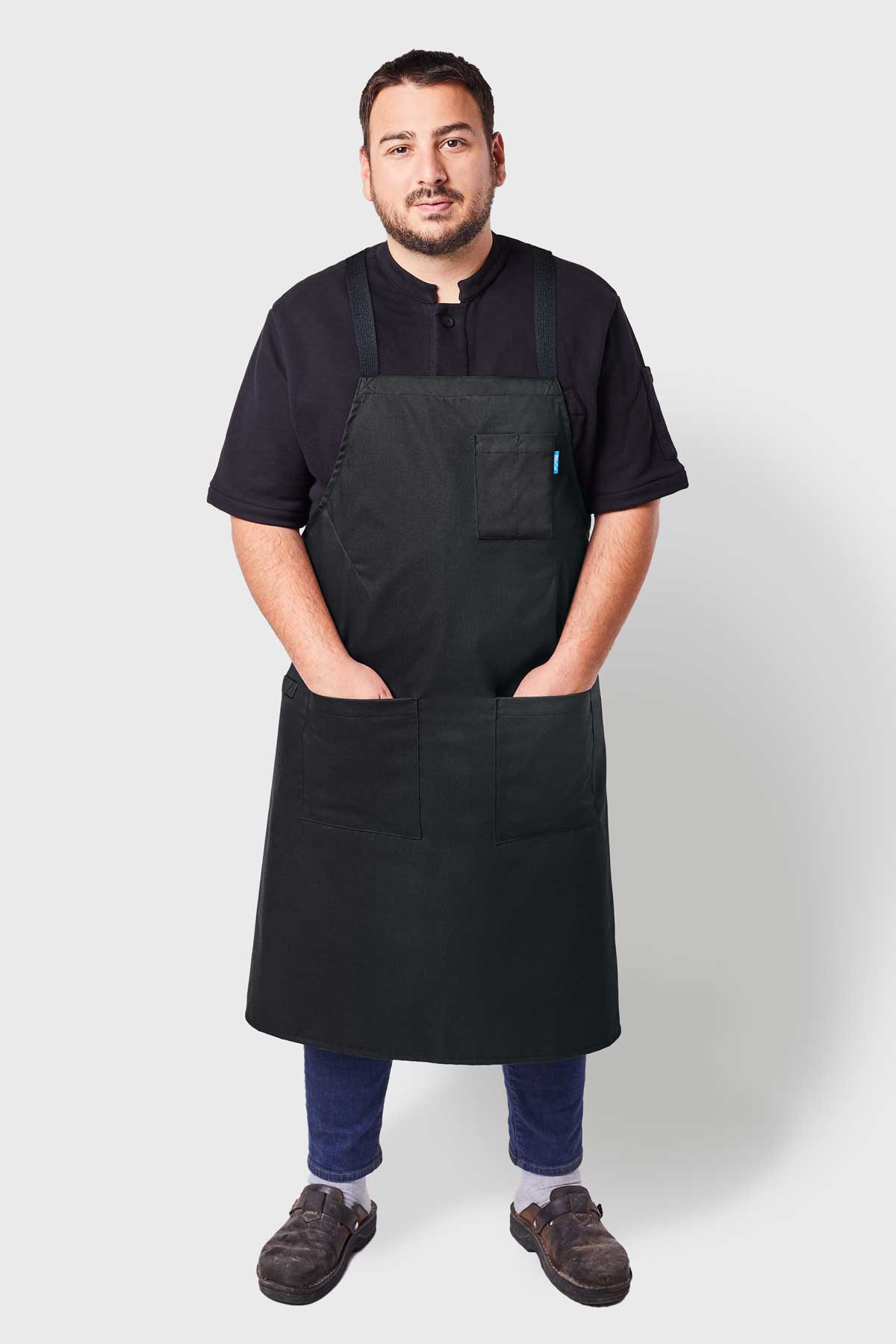 El Jefe Crossback Apron - Canvas