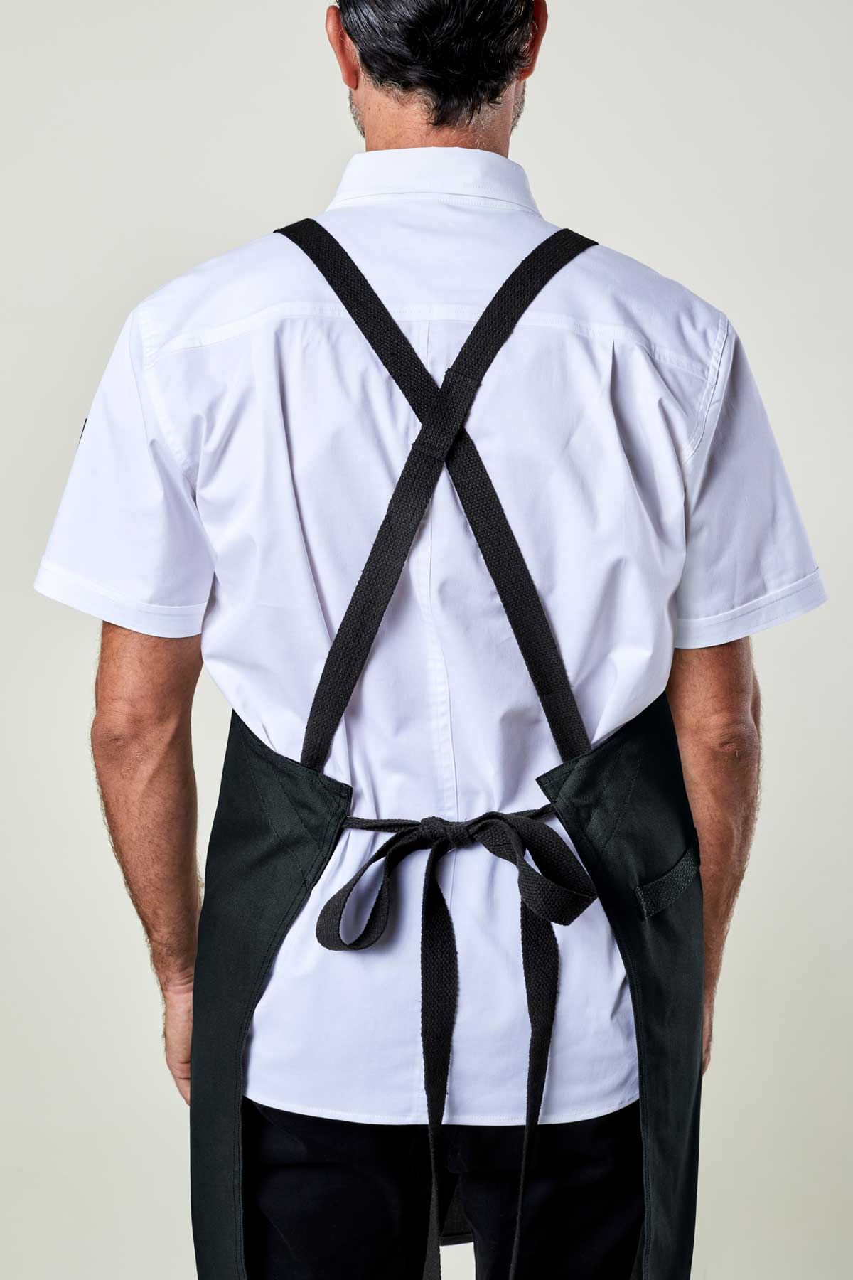 El Jefe Crossback Apron - Canvas