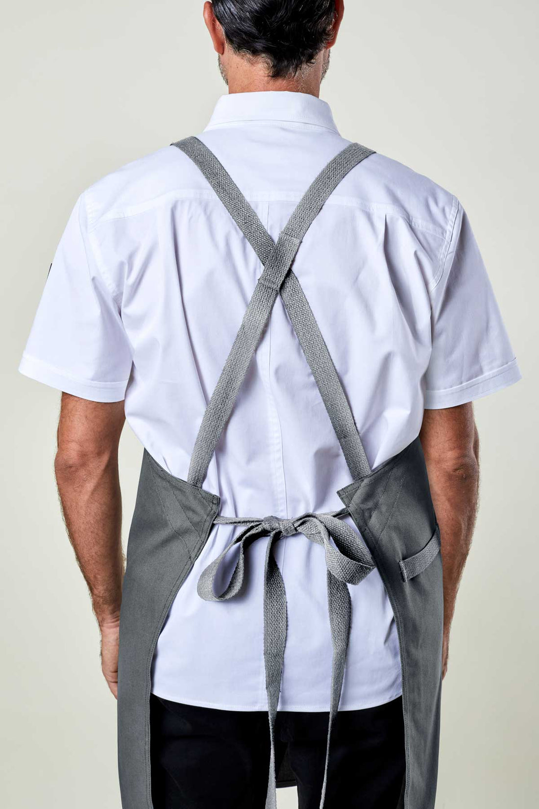 El Jefe Crossback Apron - Canvas