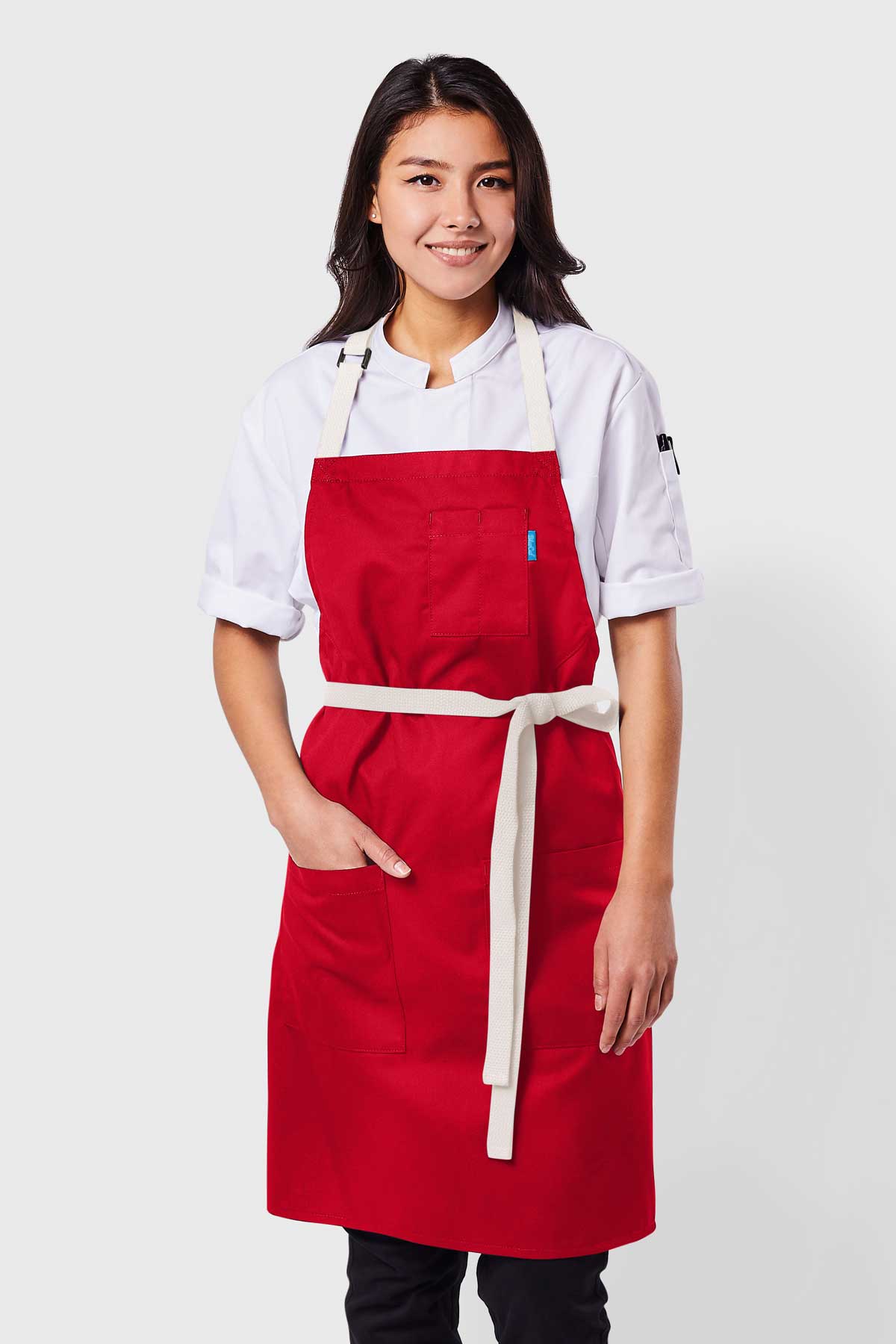 Line Apron - Cotton Twill