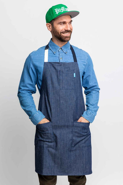 Lucca Apron - Denim