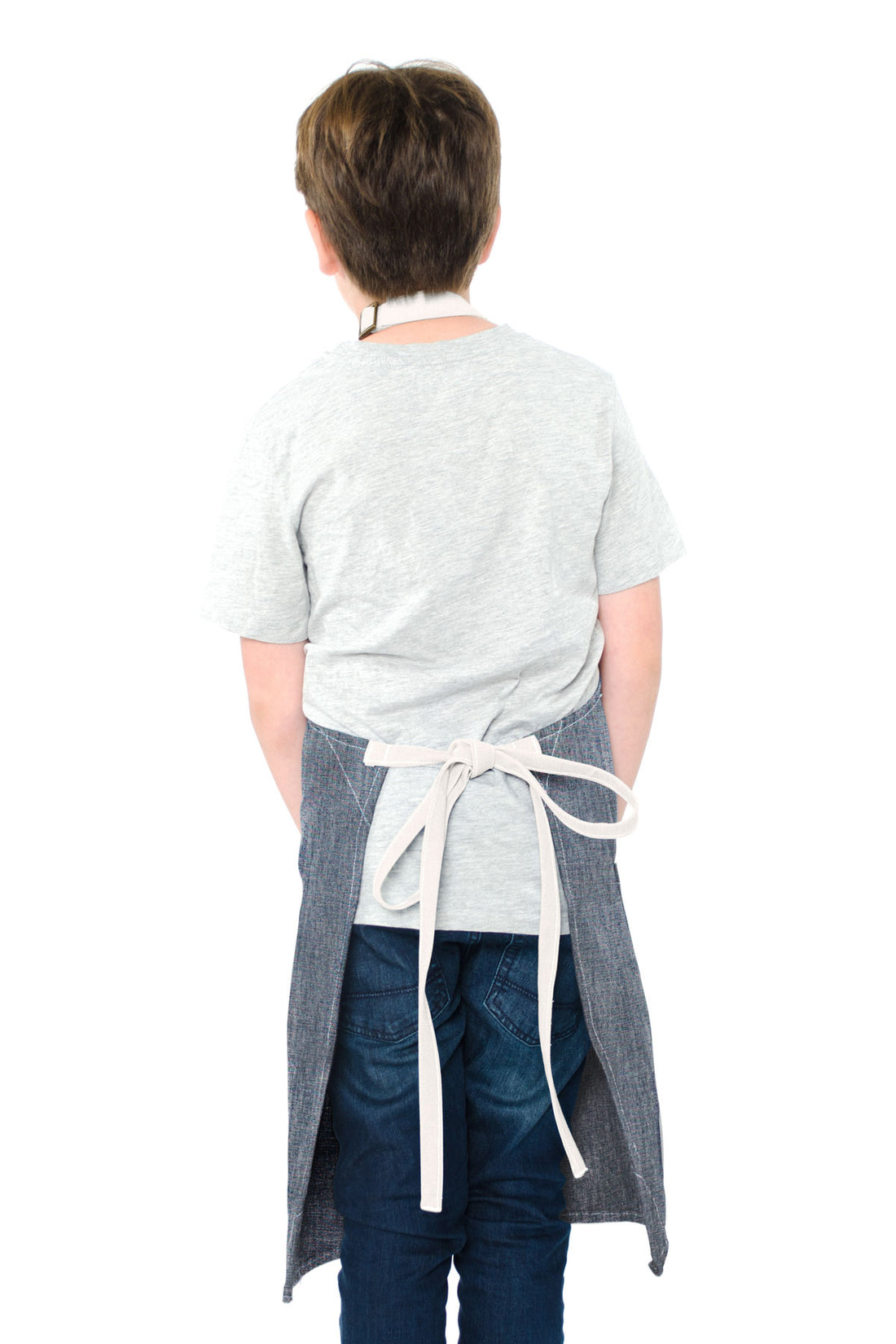 Lucca Kids Apron - Chambray