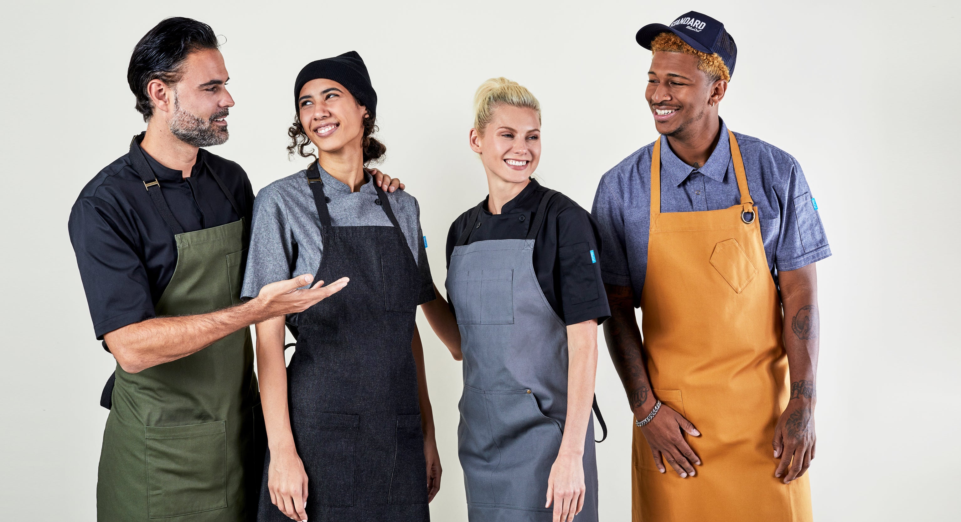 Designer on sale chef aprons