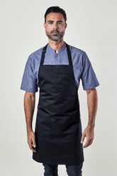 Image of person wearing Mise Apron in Twill. | BlueCut Aprons				