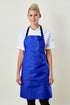 Image of person wearing Mise Canvas apron in french blue. | BlueCut Aprons	