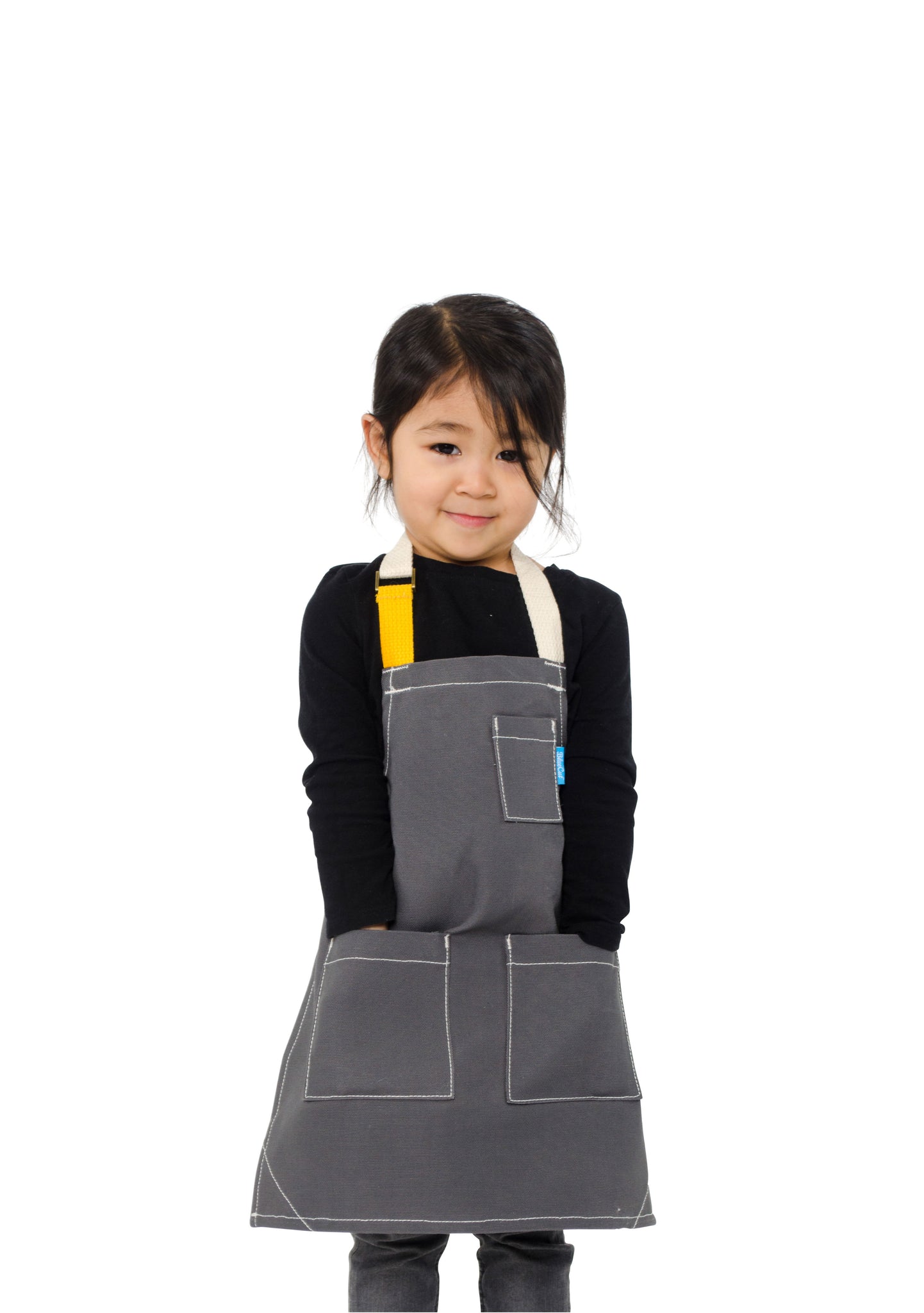 Lucca Tots Apron 2-4 Years Gray