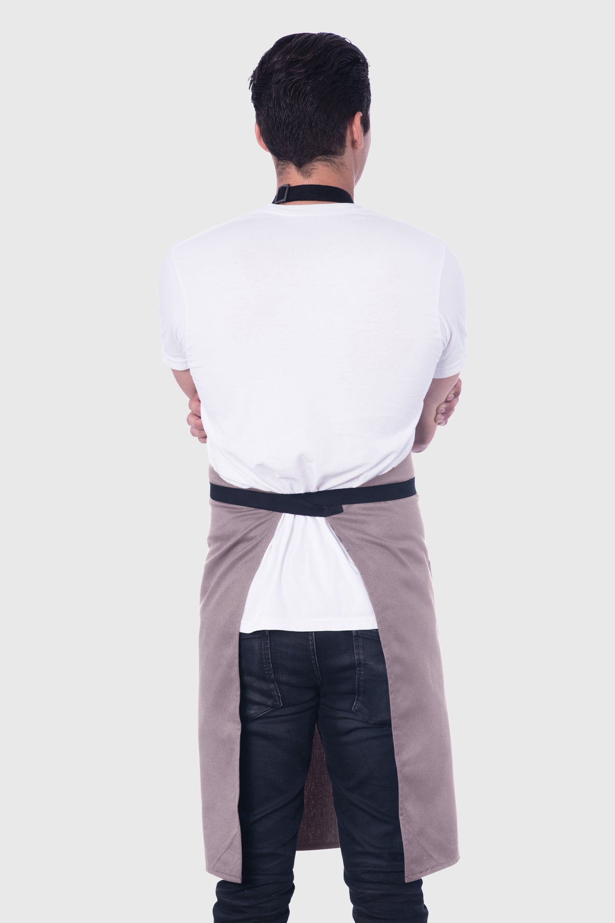 Line Apron Gray