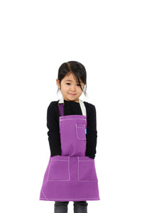 Lucca Tots Apron 2-4 Years Grape