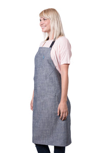 Parker Apron Blue Heirloom